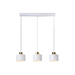 Светильник Ambrella light TR8117/3 WH/BS белый/латунь E27*3 max 40W 580*120*970, фото3