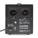 Стабилизатор напряжения Powerman AVS 1500D черный (220В±8% 1500ВА,12А,КПД 98%,циф. индикация вх./вых.), фото4