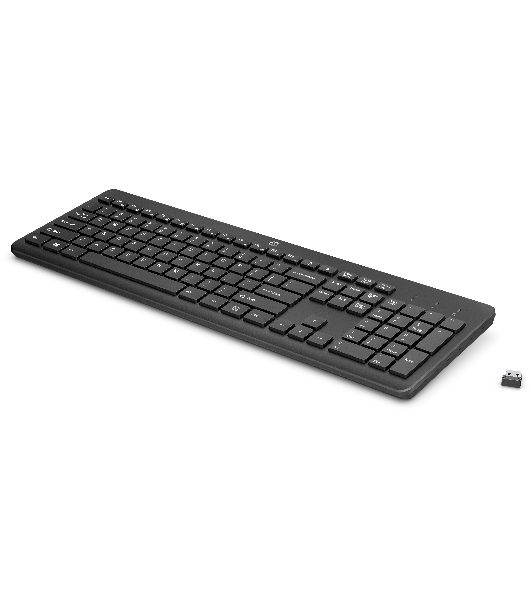 Комплект клавиатура+мышь HP 230 беспроводной, USB, чёрный