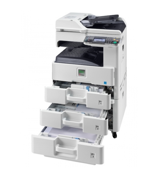 МФУ лазерное Kyocera Ecosys M4125idn (1102P23NL0/NL1), A3, ч/б, печ. до 25 стр/мин. (А4) до 12 стр/мин. (А3), скан. до 50 стр/мин., 1200 x 1200 dpi (печать) 600x600dpi (скан.), USB, RJ-45, NFC, Air Print, Mopria