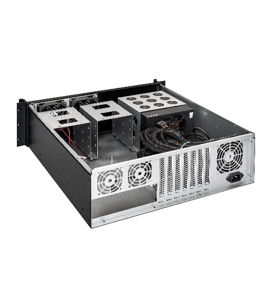 Серверный корпус ExeGate Pro EX293198RUS 3U450-08 (RM 19', высота 3U, глубина 450, БП 1100RADS, USB)