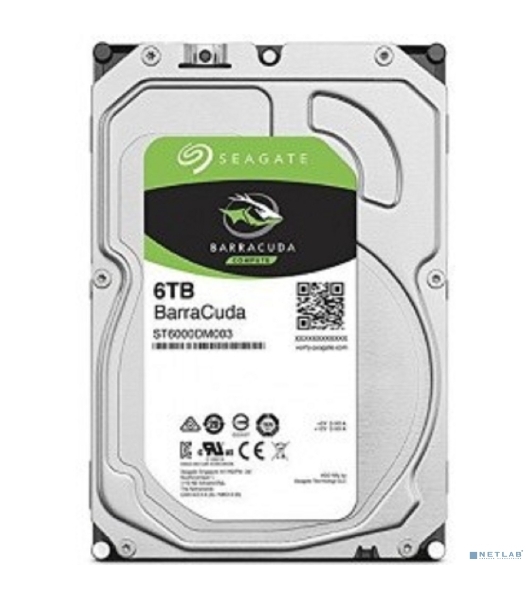 Жесткий диск Seagate 6Tb 5400rpm SATA 6Gb/S 256MB Barracuda 3.5