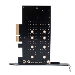 Адаптер Gembird для двух SSD M.2 (NVMe+SATA) в разъем PCI-e MF-PCIE-NVME-SATA, коробка, фото3