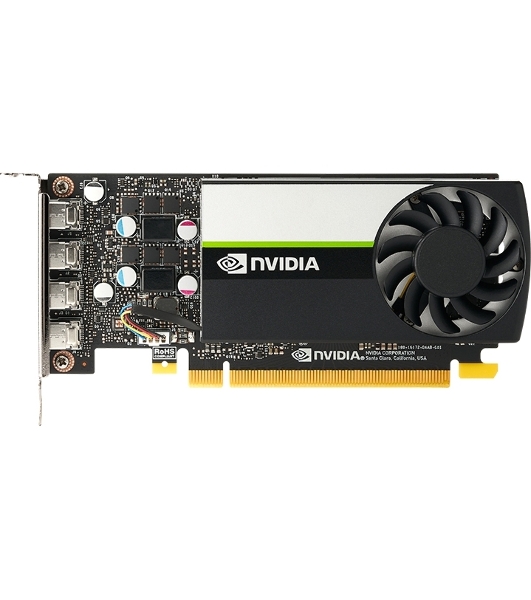 Видеокарта NVIDIA Quadro T1000 4G - BOX, brand new original with individual package, - include ATX and LT brackets (900-5G172-2550-000) (023076)