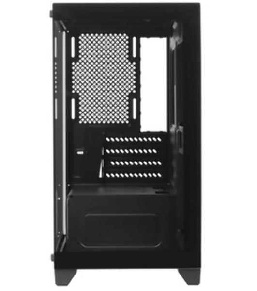 Компьютерный корпус Bloody BD-CC103 черный без БП mATX 7x120мм 1xUSB 2.0 1xUSB 3.0 audio bott PSU