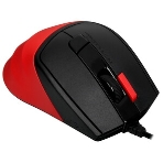 Мышь проводная A4Tech Fstyler FM45S Air красный/черный, 2400 dpi, USB, кнопки - 7, фото9