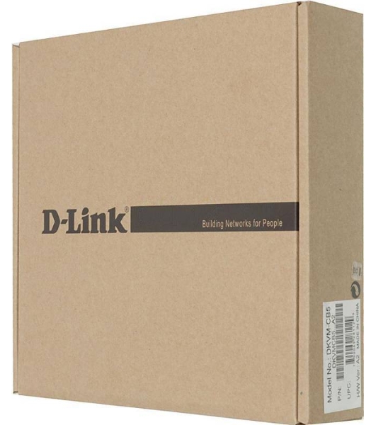 Переключатель D-Link DKVM-CB5Кабель KVM для подключения клавиатуры, мыши и монитора, длина 4,5 м