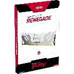 Оперативная память Kingston Fury Renegade, DDR5, 64Gb (2x32Gb), 6400MHz, CL32, DIMM, радиатор, RGB, белый, фото4