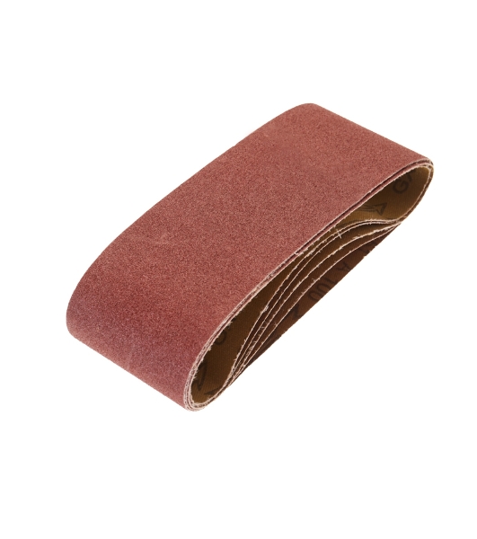 Лента шлифовальная бесконечная Kranz 75х457мм, P100 (5 шт/уп)