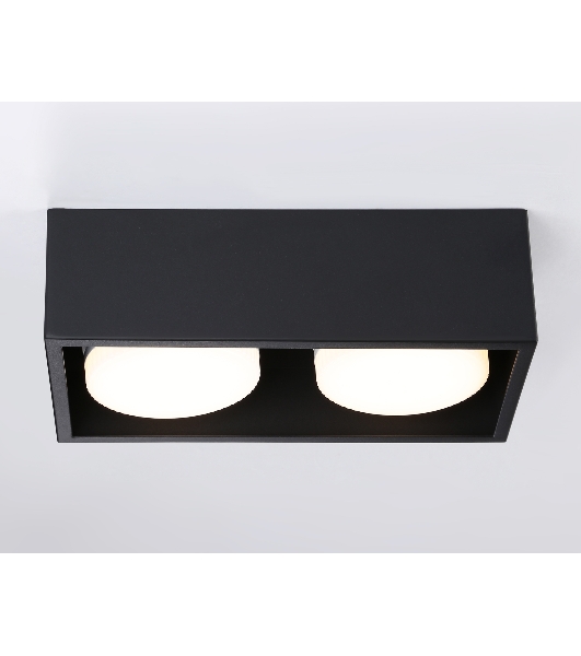 Светильник накладной TN70829/2 BK черный GX53/2 max 12W 200*100*60