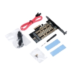 Адаптер Gembird для двух SSD M.2 (NVMe+SATA) в разъем PCI-e MF-PCIE-NVME-SATA, коробка, фото2