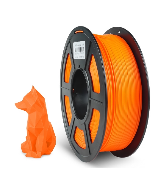 Филамент NVPrint PLA+ Sunny Orange для 3D печати диаметр 1.75мм длина 330 метров масса 1 кг