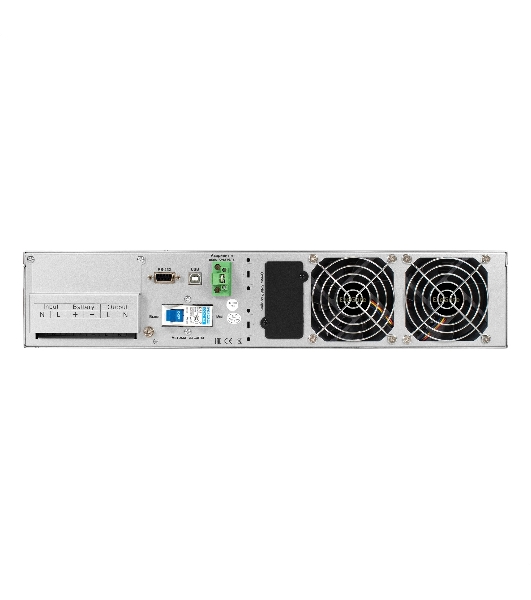 Источник бесперебойного питания On-line ExeGate PowerExpert ULS-575-10kVA.LCD.AVR.T.USB.RS232.SNMP.2U 10000VA/10000W, On-Line, PF=1, LCD, клеммы, RS232, USB, SNMP-slot, EPO, батареи внешние 192В/240В суммарной емкостью до 400Ah, Rackmount 2U/Tower, металлический корпус, черный