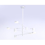 Подвесной светодиодный светильник Ambrella light FL51688/8 WH белый 3000K/4200K/6400K 48W D900*1000 (Без ПДУ), фото4