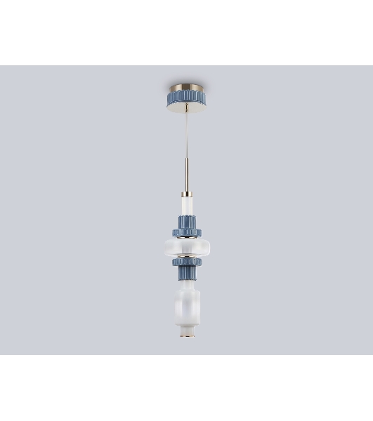 Светильник Ambrella light LH53121 GD/WH/GB золото/белый/серо-синий 19W 3000K D160*1880