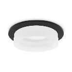 Светильник Ambrella light TN1312 SBK/FR черный песок/белый матовый GU5.3 D98*45, фото4