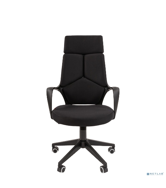Кресло Chairman 525 черный, ткань, 120 кг