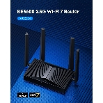 Маршрутизатор Cudy BE3600 2.5G Dual Band Wi-Fi 7 Mesh Router, Chipset Broadcom, 802.11be/ax/ac/a/b/g/n, 2882Mbps at 5GHz + 688Mbps at 2.4GHz, 1 x 2.5Gbps WAN Port, 4 x 10/100/1000Mbps Ports, 4 x 5dBi fixed antennas, WiFi router/AP/Repeater/WISP Mode, PPTP/L2TP/OpenVPN/WireGuard, MLO, MU-MIMO, Guest network, WPS, DDNS, IPv6, IPTV, WOL, WPA3, TR069/TR098/TR111/TR181, Cudy APP, фото6