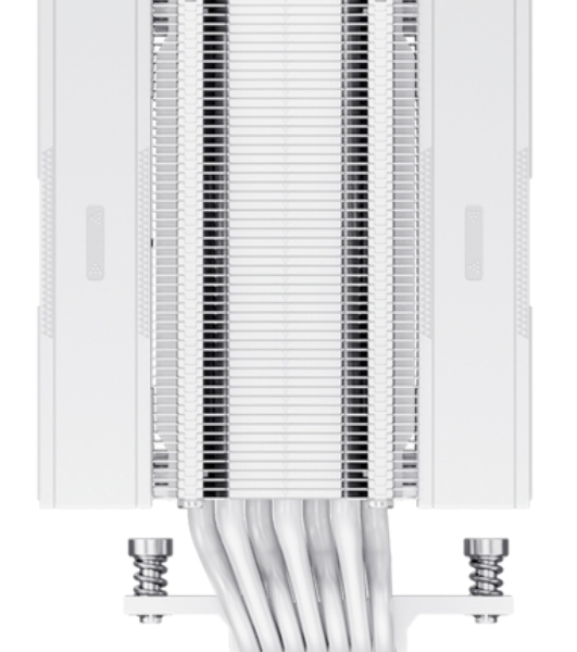 Кулер для процессора PCCooler RZ700D BK (270W, 4-pin PWM, 159.5mm, Al/Cu, 7x6mm, 2x120mm, 79.8CFM, 35.9dBA, 2400RPM, S: 1851/1700/1200/115X, AM5/AM4, black)