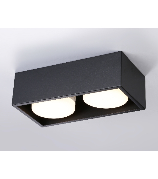 Светильник накладной TN70829/2 BK черный GX53/2 max 12W 200*100*60