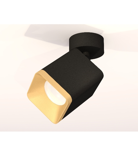 Светильник Ambrella Light XM7813004 SBK/SGD черный песок/золото песок MR16 GU5.3 (A2210, C7813, N7704)