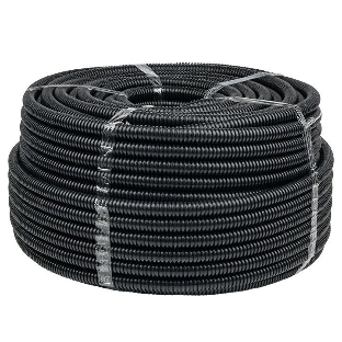 Труба гофр. FRHF с зондом d20 мм (100 м) черная Plast EKF PROxima FRHF-20 EKF