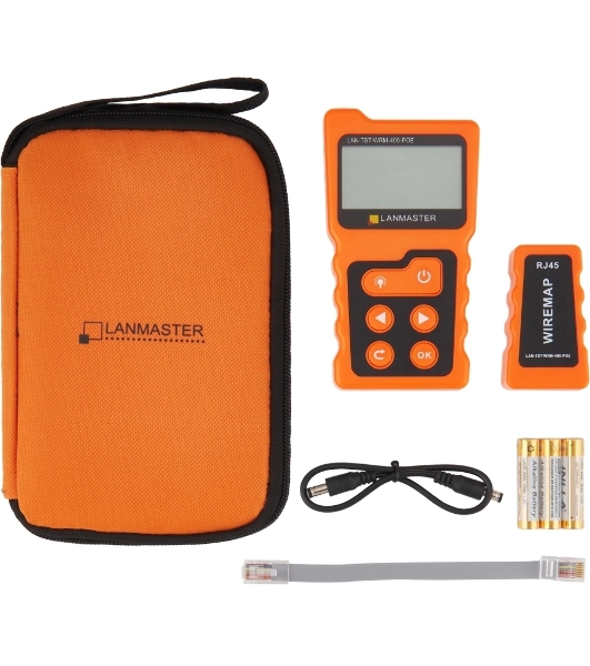 Тестер Lanmaster LAN-TST-WRM-400-POE