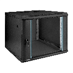 Шкаф телекоммуникационный 19' настенный 9U ExeGate EC-WM-9U.600.G.BLACK (19', 9U, 600x600x500мм (ШхГхВ), передняя дверь закаленное стекло, съемные боковые панели, пыле- и влагозащита IP23, черный RAL 9004), фото25
