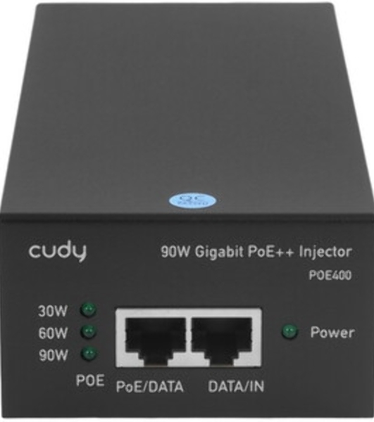 Инжектор PoE Cudy POE400 10/100/1000BASE-T 90Вт 56В(DC)