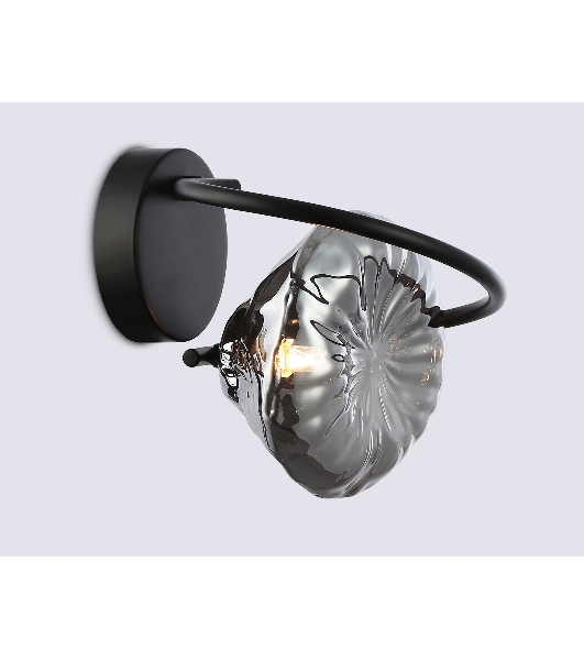 Светильник Ambrella light LH15005 BK/SM черный/дымчатый G9 max 40W 195*210*170