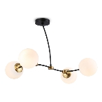 Светитльник Ambrella Light TR2544/4 BK/SB черный/бронза E27/4 max 60W 700*450*450, фото6