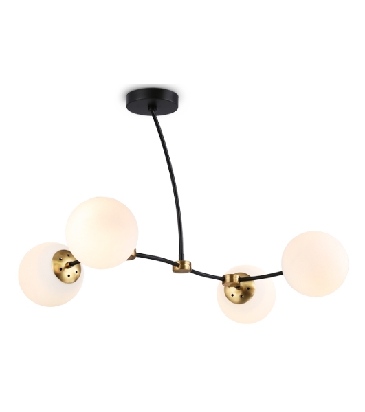Светитльник Ambrella Light TR2544/4 BK/SB черный/бронза E27/4 max 60W 700*450*450