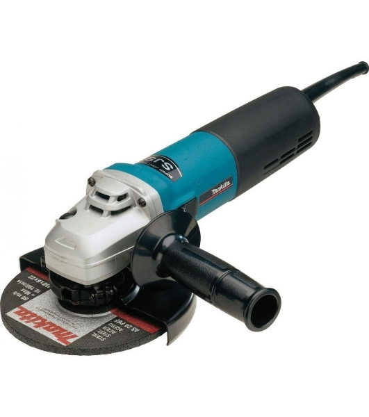 Угловая шлифовальная машина машина Makita 9565CVR 1400Вт 12000об/мин рез.шпин.:M14 d=125мм