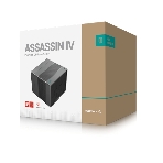 Кулер для процессора DEEPCOOL ASSASSIN IV черный, 120 мм, алюминий/медь, 1700 об/мин, 29.3 дБ, 4 pin, 280 Вт, 164 мм, фото 1