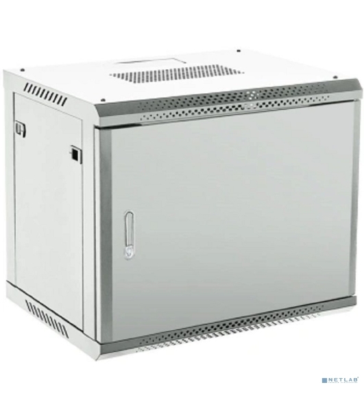 Шкаф коммутационный Rexant настенный 18U 600x600 мм пер. дв. металл серый