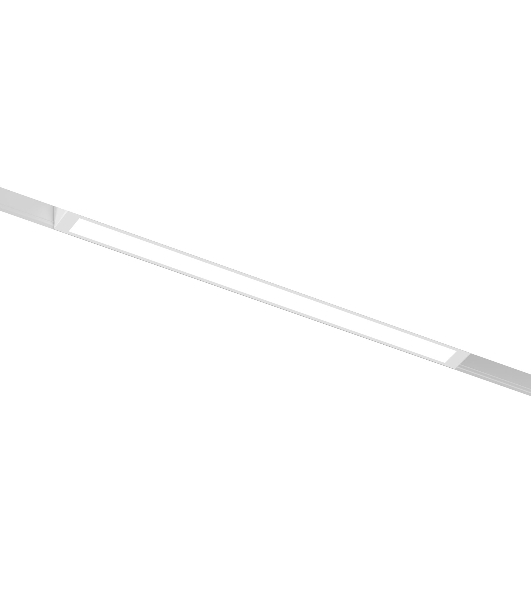 Трековый линейный светильник Ambrella light GL8040 WH белый IP20 18W 3000-6000K 220V 120° 410*25*41