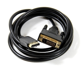 Кабель-переходник DisplayPort---DVI_M/M 1,8м Telecom TA668-1.8M