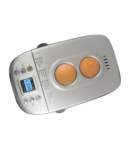 Хлебопечка Centek CT-1415 чёрный/серебристый, 860 Вт, 1.5 кг, 15 программ