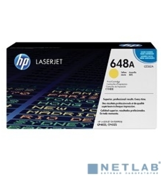 Картридж лазерный HP CE262A желтый для CLJ CP4025/CP4525 11000 стр.