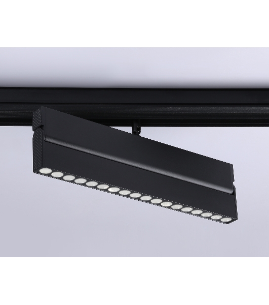 Светильник трековый светодиодный GL4081 BK черный 18W 4200K 48V 24° 325*22*45