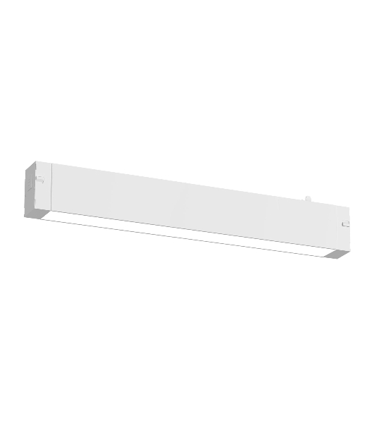 Трековый линейный светильник Ambrella light GL8040 WH белый IP20 18W 3000-6000K 220V 120° 410*25*41
