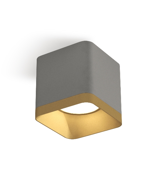 Светильник Ambrella Light XS7807004 SGR/SGD серый песок/золото песок MR16 GU5.3 (C7807, N7704)