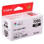 Картридж струйный Canon PFI-1000 PBK для IJ SFP PRO-1000 WFG. Фото черный. 80 мл., фото 1