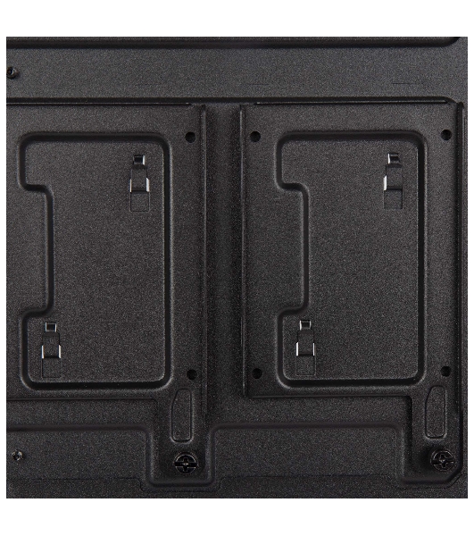 Компьютерный корпус Hiper PB81 черный без БП ATX 3x120мм 2xUSB2.0 2xUSB3.0 audio bott PSU