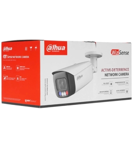 Камера видеонаблюдения IP Dahua DH-IPC-HFW3449T1P-AS-PV-0280B-S5 2.8-2.8мм цв. корп.:белый/черный (DH-IPC-HFW3449T1P-AS-PV-0280B)