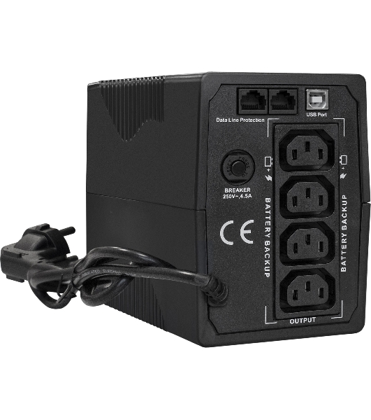 Источник бесперебойного питания ExeGate EX292774RUS SpecialPro UNB-800.LED.AVR.4C13.RJ.USB 800VA/480W, LED, AVR, 4*C13, RJ45/11, USB, металлический корпус, черный