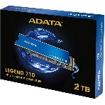 Накопитель SSD ADATA LEGEND 710, 2Tb, PCIe 3.0 x4, M.2 2280, NVMe, R/W 2400/1800, с радиатором, фото24