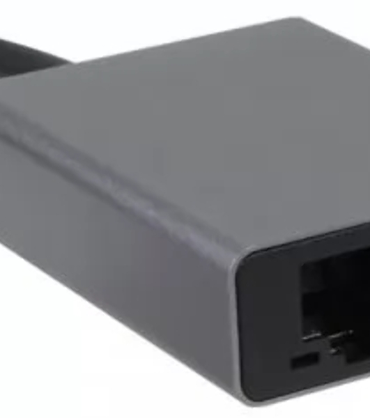 Адаптер TypeC--->RJ45+PD 100Вт, Allum Shell, VCOM