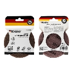 Диск шлифовальный на сетчатой основе Kranz 125 мм, Р120, 5 шт, фото 1