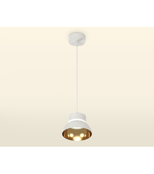 Светильник Ambrella Light XP8110051 SWH/PYG/CL белый песок/золото желтое полированное/прозрачный GX53
